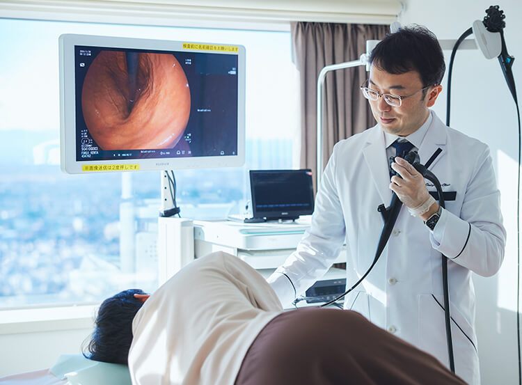 AIアシストによる内視鏡検査